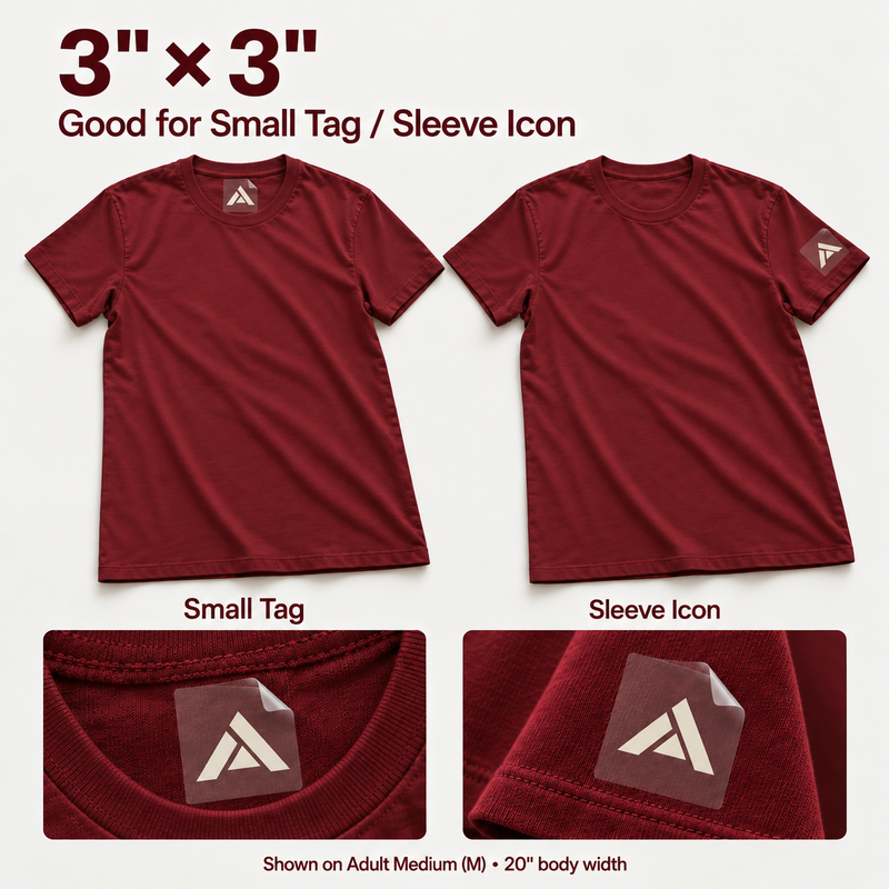 DTF Popular Sizes