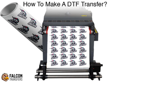 how to make a dtf transfer