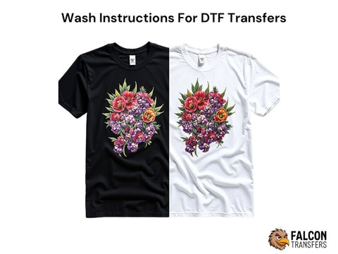 Wash Instructions For DTF Transfers