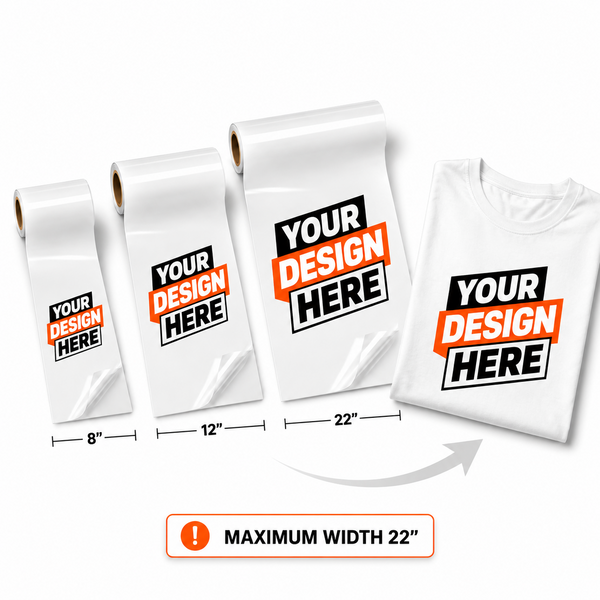 DTF Transfers By Size - Upload Your Design