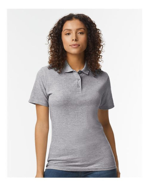 Gildan 64800L - Women's Softstyle® Pique Polo