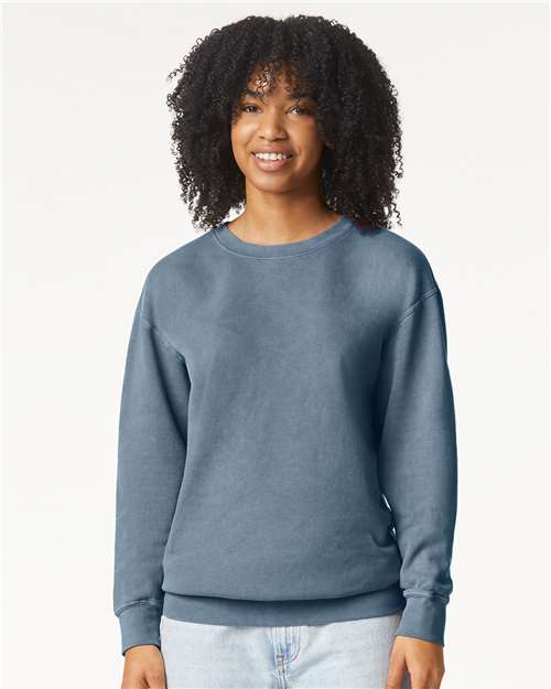 Comfort Colors 1466 - Unisex Garment-Dyed Lightweight Fleece Crewneck Sweatshirt