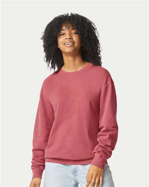 Comfort Colors 1466 - Unisex Garment-Dyed Lightweight Fleece Crewneck Sweatshirt