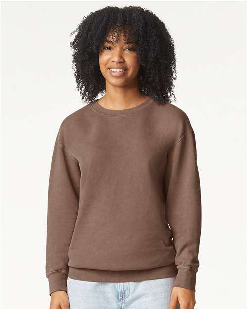 Comfort Colors 1466 - Unisex Garment-Dyed Lightweight Fleece Crewneck Sweatshirt