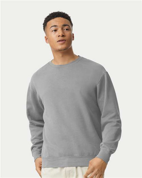 Comfort Colors 1466 - Unisex Garment-Dyed Lightweight Fleece Crewneck Sweatshirt