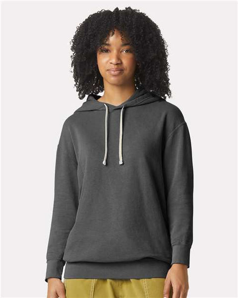 Comfort Colors 1467- Unisex Lightweight Fleece Hooded Sweatshirt