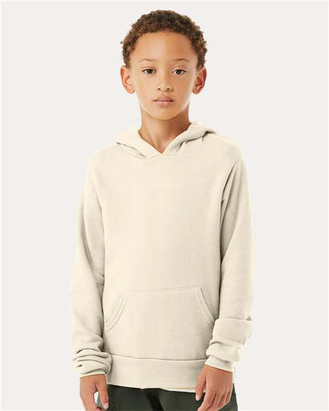 BELLA + CANVAS 3719Y - Youth Sponge Fleece Hoodie Sweatshirt