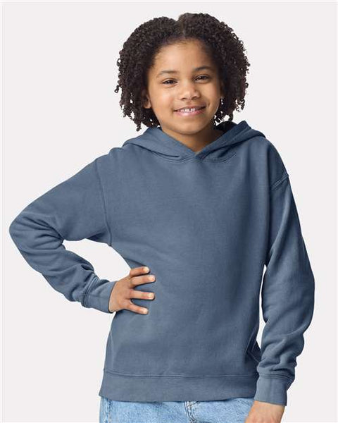 Comfort Colors 1467Y - Youth Garment-Dyed Lightweight Fleece Hooded Sweatshirt
