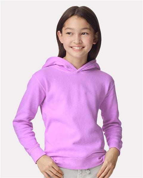 Comfort Colors 1467Y - Youth Garment-Dyed Lightweight Fleece Hooded Sweatshirt