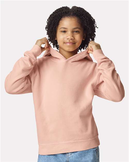 Comfort Colors 1467Y - Youth Garment-Dyed Lightweight Fleece Hooded Sweatshirt