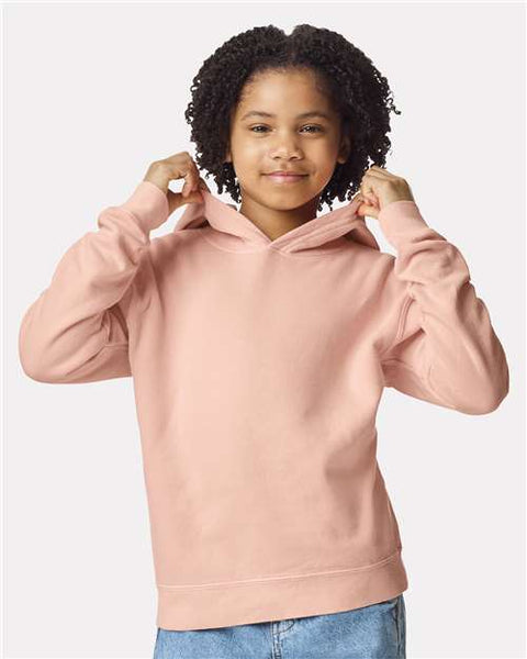 Comfort Colors 1467Y - Youth Garment-Dyed Lightweight Fleece Hooded Sweatshirt
