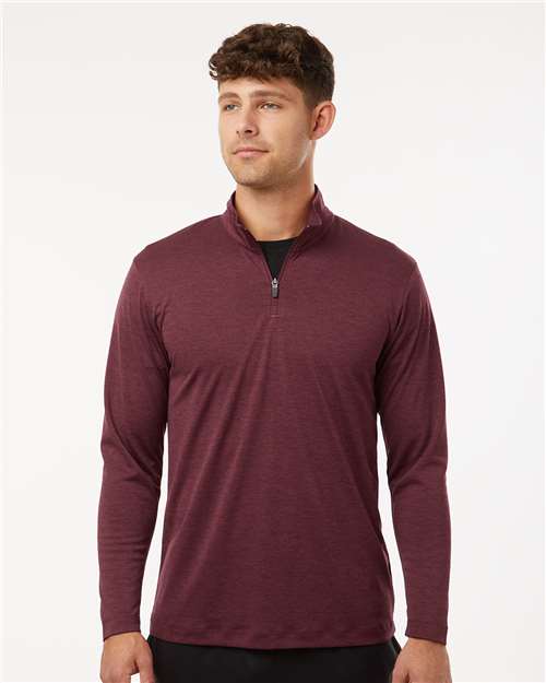 AllPro Men's Pro-Lock Performance Mélange Quarter-Zip Pullover