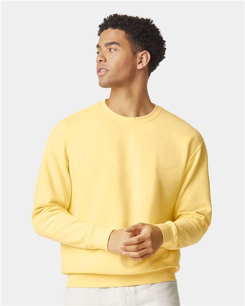 Comfort Colors 1466 - Unisex Garment-Dyed Lightweight Fleece Crewneck Sweatshirt