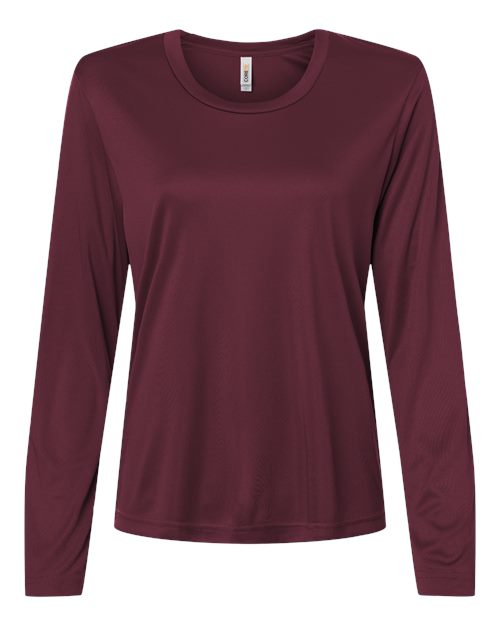 CORE365 Women's Capital Performance Long Sleeve T-Shirt
