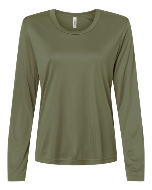 CORE365 Women's Capital Performance Long Sleeve T-Shirt