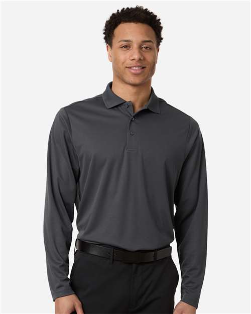 CORE365 Men's Nova Performance Long Sleeve Pique Polo