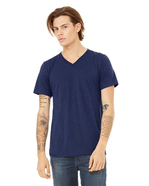 BELLA + CANVAS 3415 - Unisex Triblend V-Neck Tee