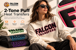 2-Tone Puff Heat Transfers