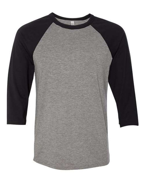 BELLA + CANVAS 3200 - Unisex Three-Quarter Sleeve Baseball Tee