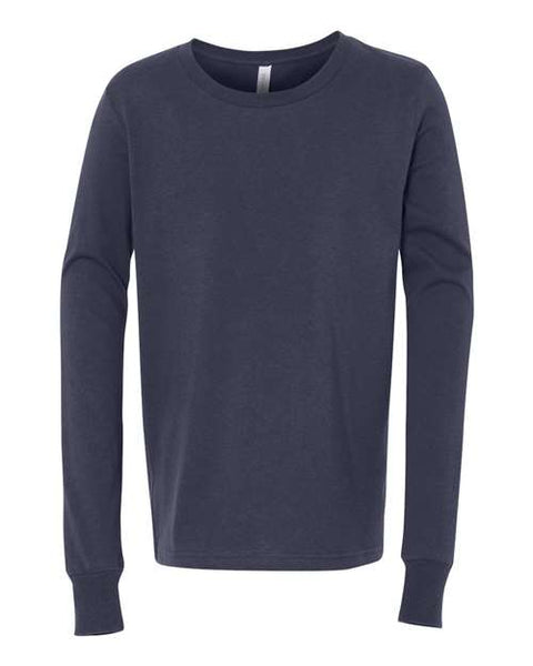 BELLA + CANVAS 3501Y - Youth Jersey Long Sleeve Tee