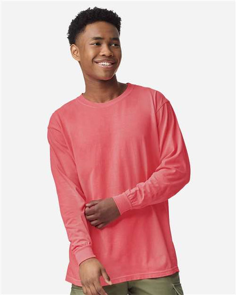 Comfort Colors 6014 - Unisex Garment-Dyed Heavyweight Long Sleeve T-Shirt