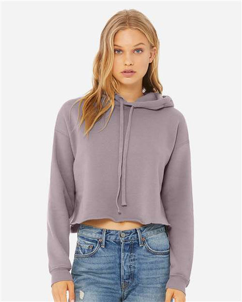 BELLA + CANVAS 7502 - Women's Crop Fleece Hoodie Sweatshirt