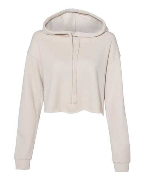 BELLA + CANVAS 7502 - Women's Crop Fleece Hoodie Sweatshirt