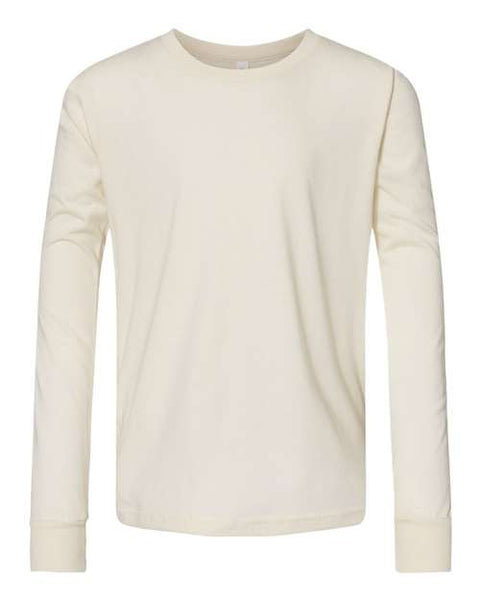 BELLA + CANVAS 3501Y - Youth Jersey Long Sleeve Tee