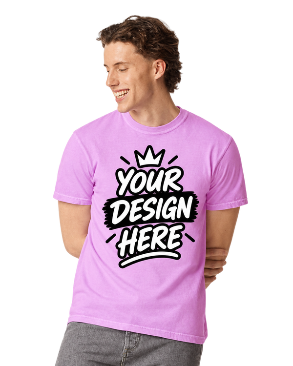 Custom Comfort Colors 1717 - Unisex Garment-Dyed Heavyweight T-Shirt