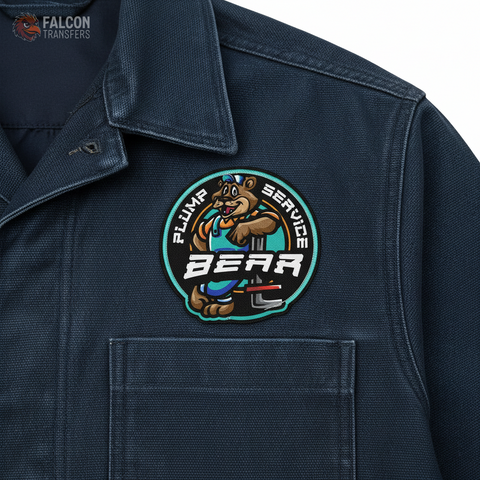 DTF Embroidered Patches