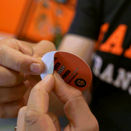 Permanent Die-Cut Stickers
