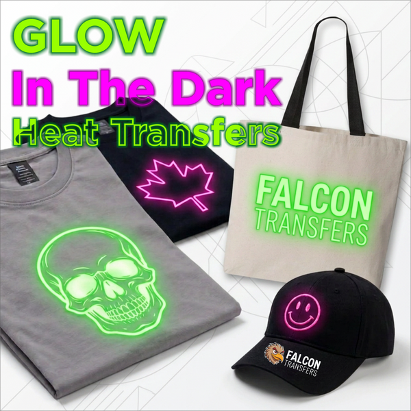 Glow in the Dark Heat Transfers