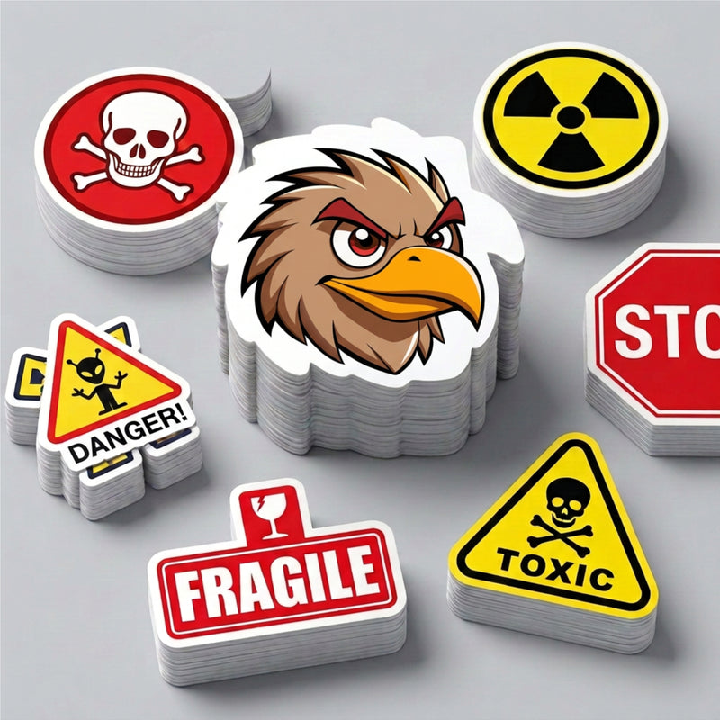 Permanent Die-Cut Vinyl Stickers