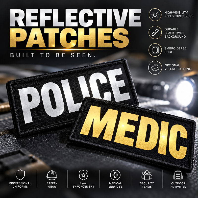 Custom Reflective Patches