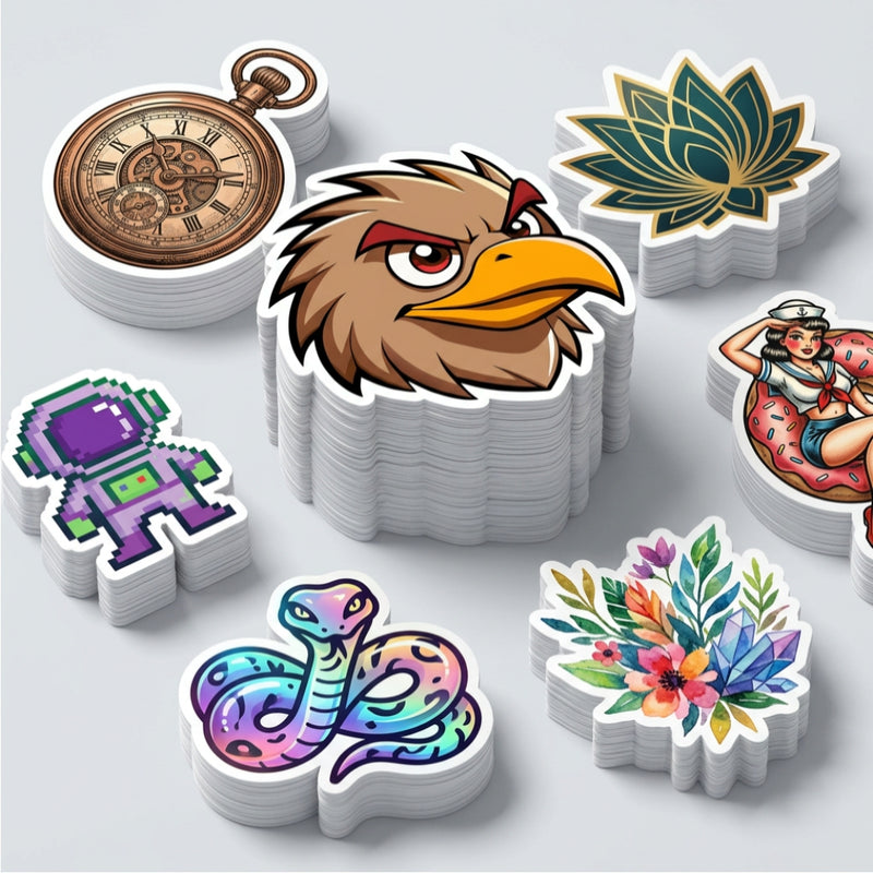 Die-Cut Vinyl Stickers