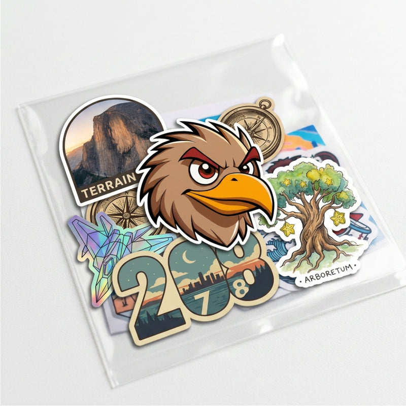 Die-Cut Vinyl Stickers