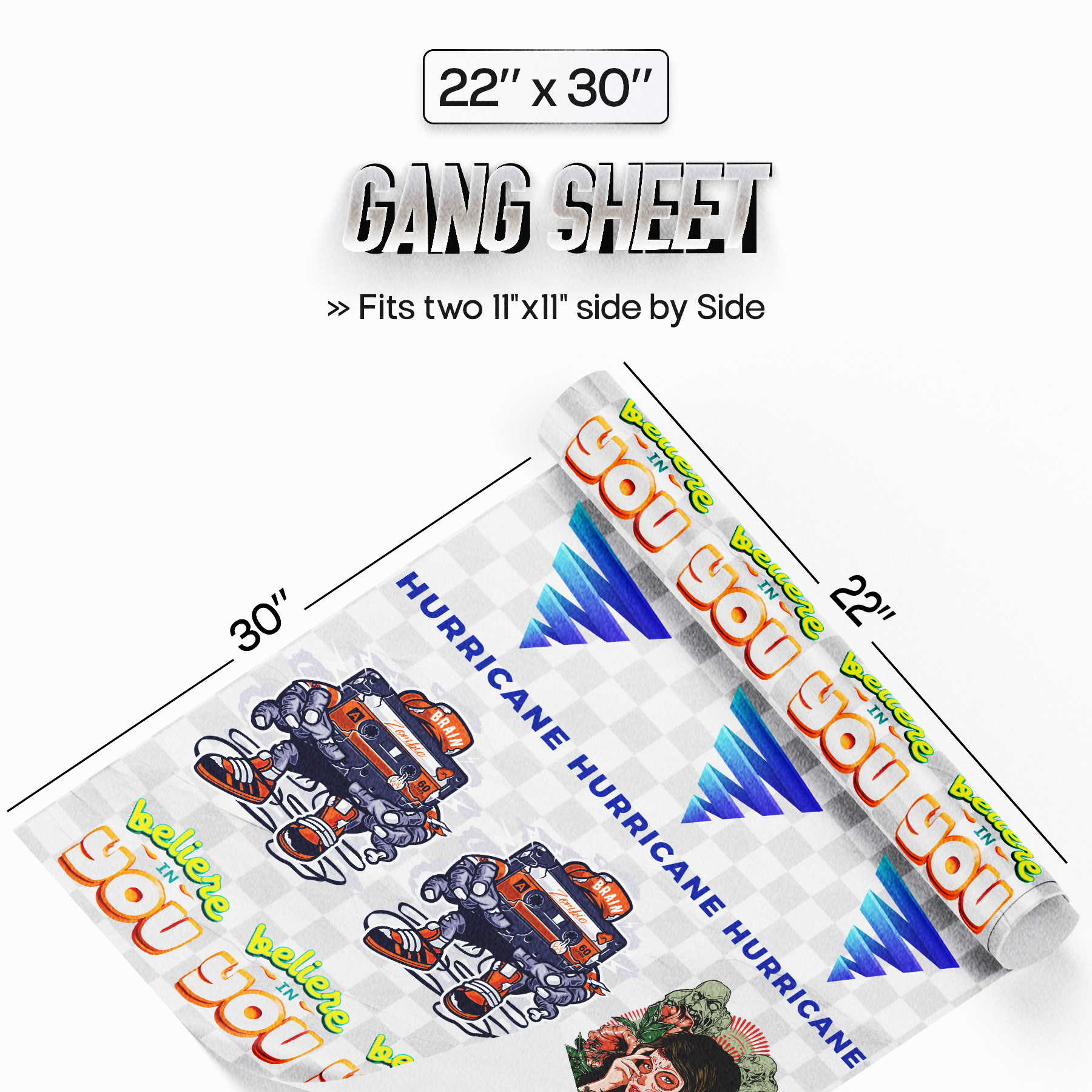 Pre-Made Gang Sheet