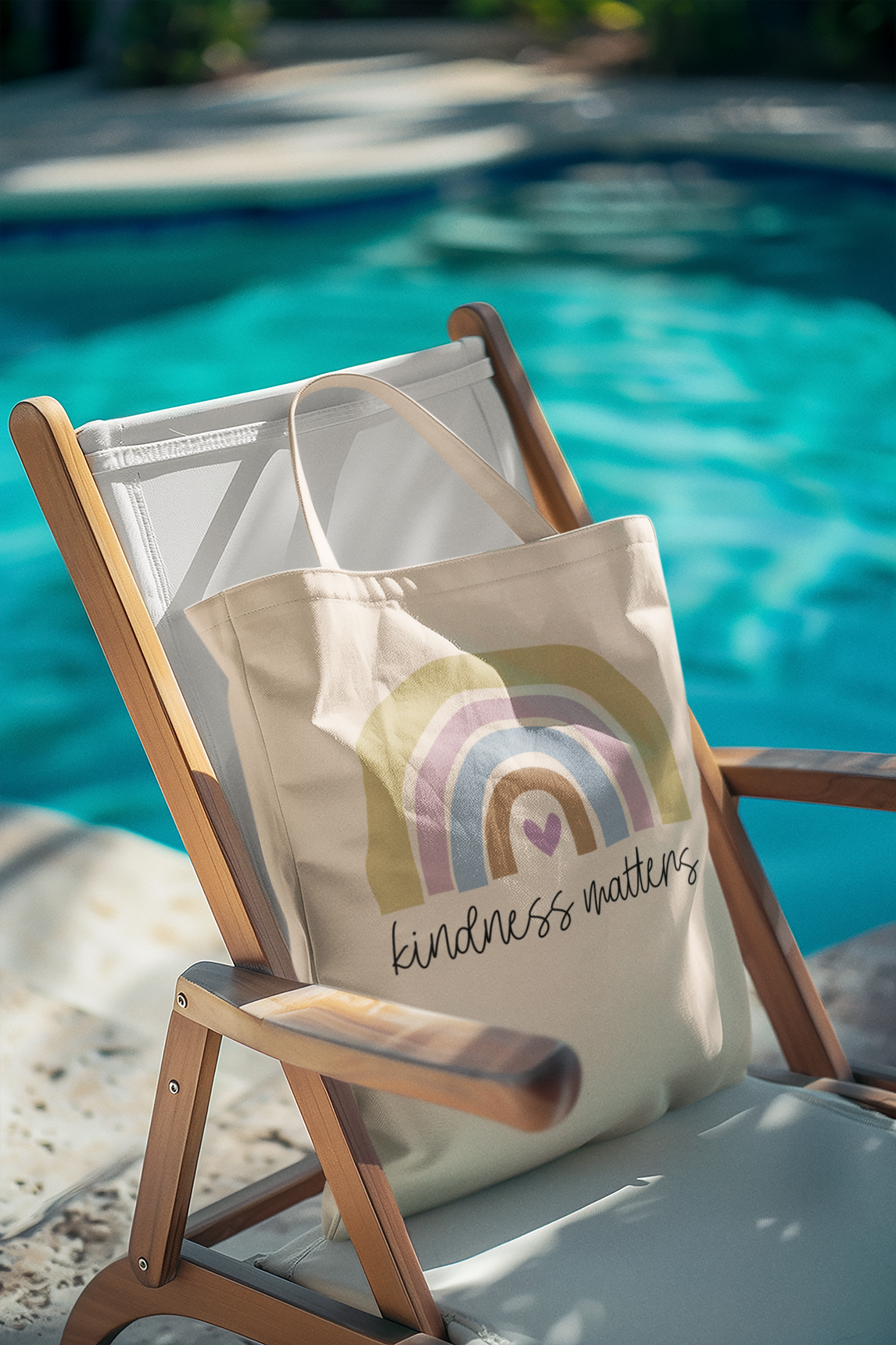 🌈 Soft Rainbow Heart | Calm Love DTF Transfer FT705