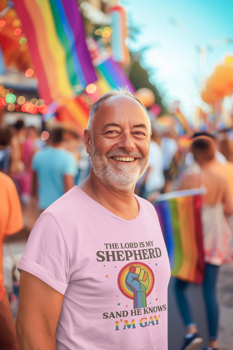 ✝️🌈The Lord Is My Shepherd Sand He Knows I'm Gay  FT182
