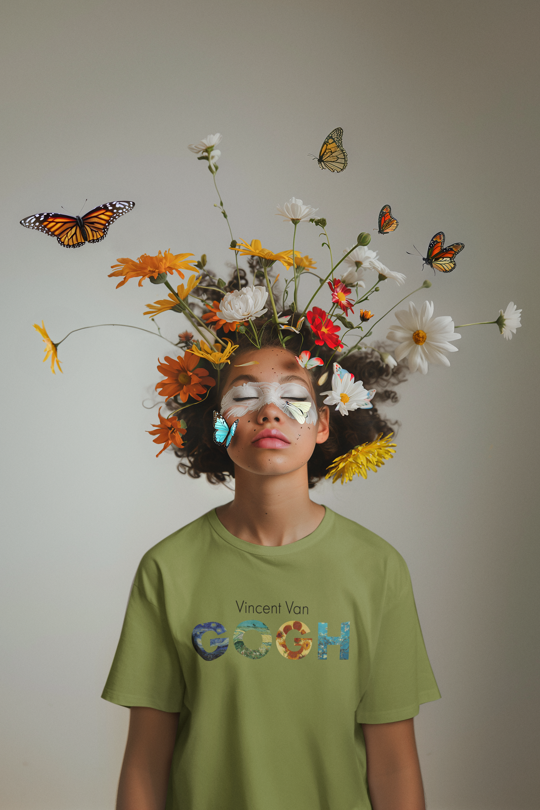 Van Gogh DTF Transfer in Black FT468