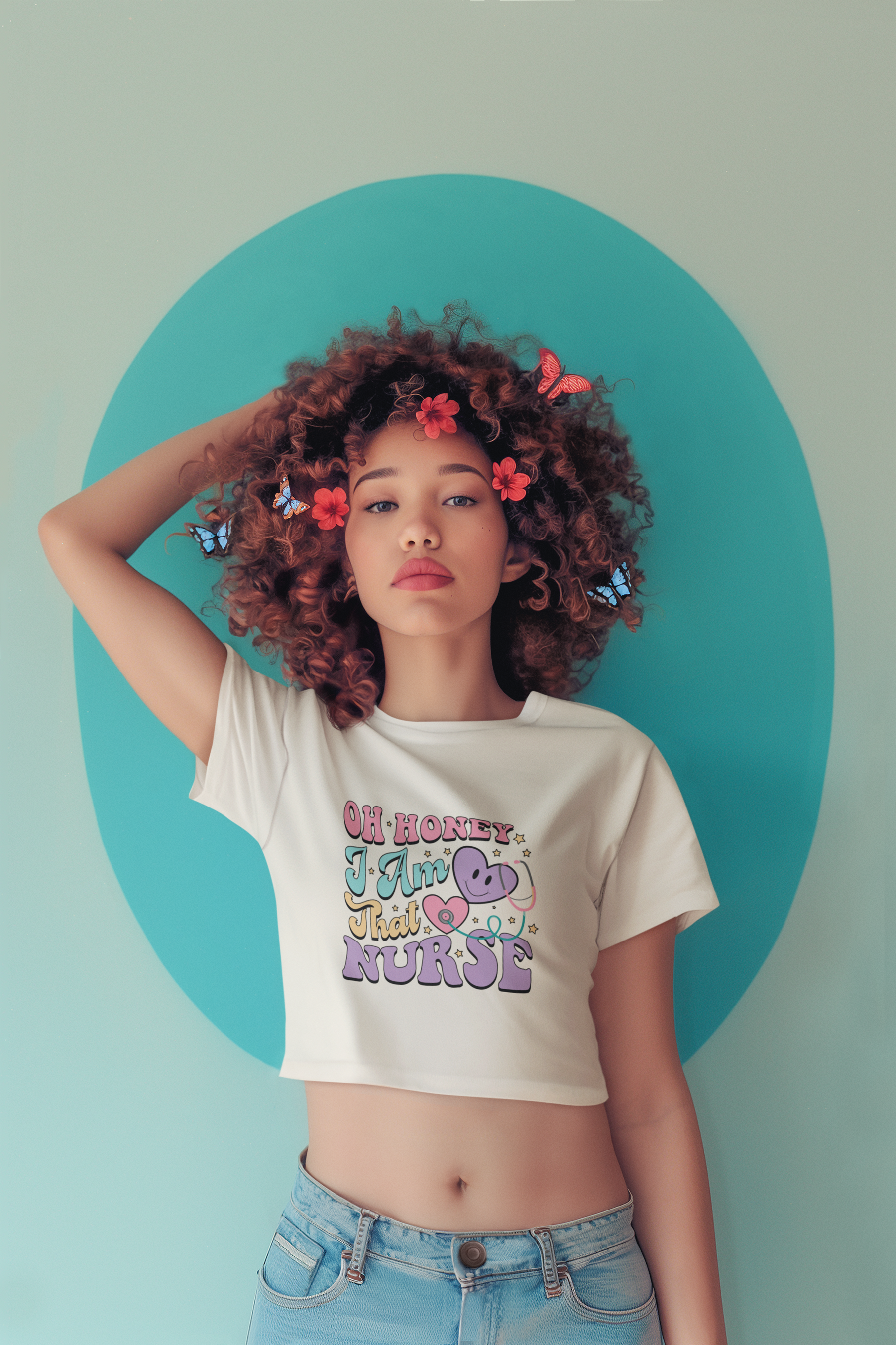 💉🔥 I’m That Nurse Design DTF Transfer FT215