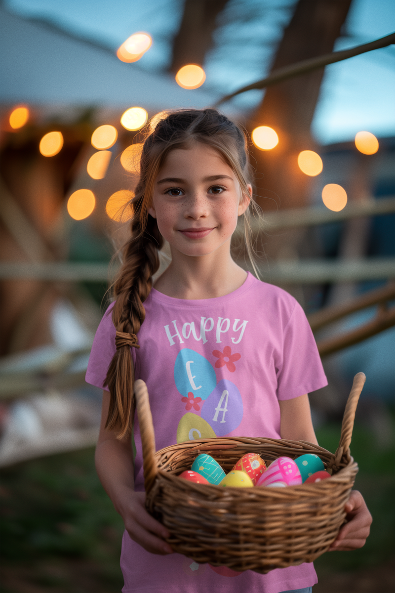 🌸 Happy Easter Cute Design DTF Transfer FT354