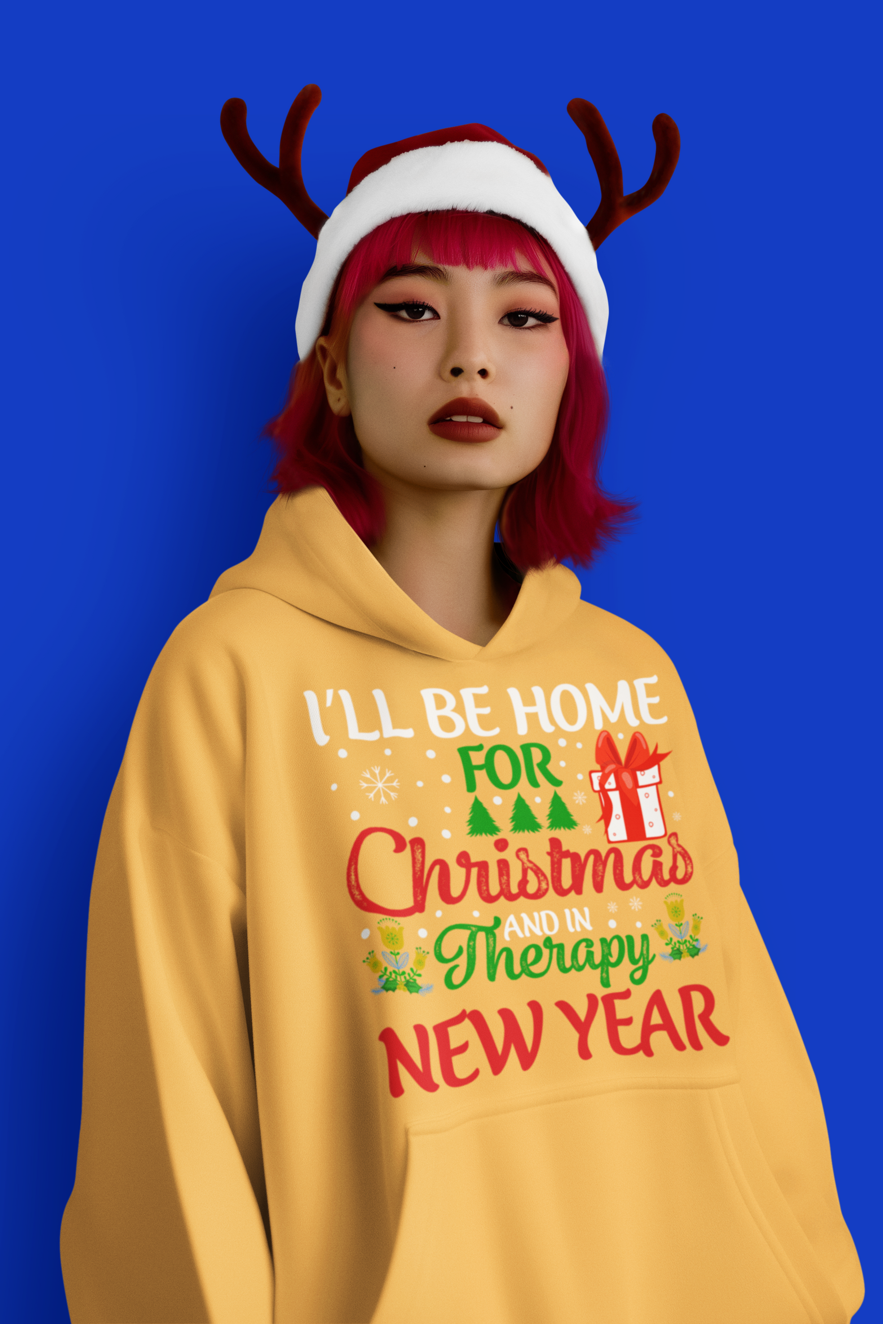 🏠 I Will Be Home for Christmas DTF Transfer  FT178