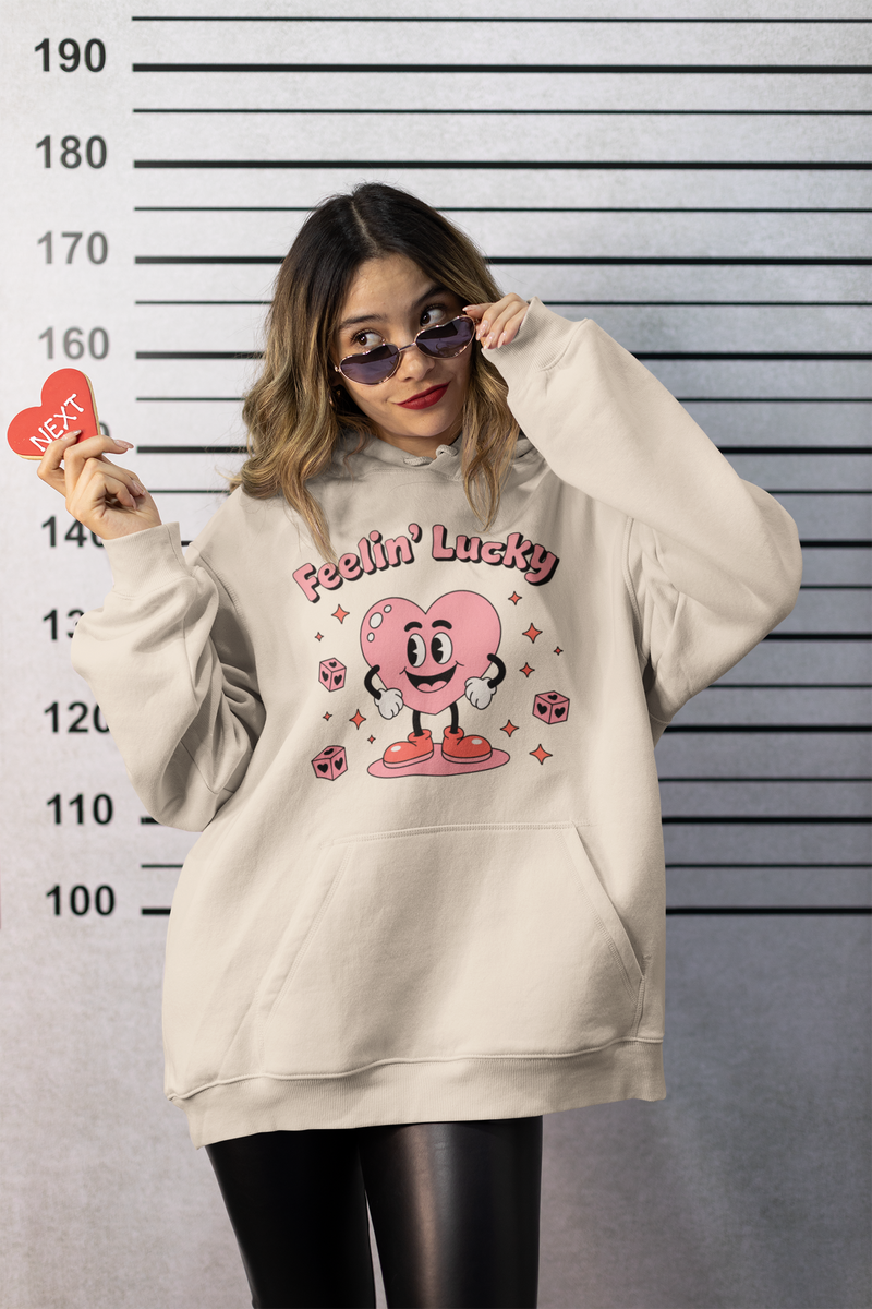 💖🎲 FEELIN’ LUCKY – Valentine’s Day | DTF Transfer FT1098