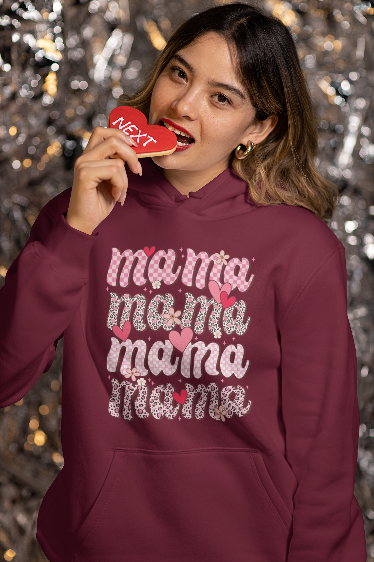 💖 mama mama mama mama – Valentine’s Day Love | DTF Transfer FT1085