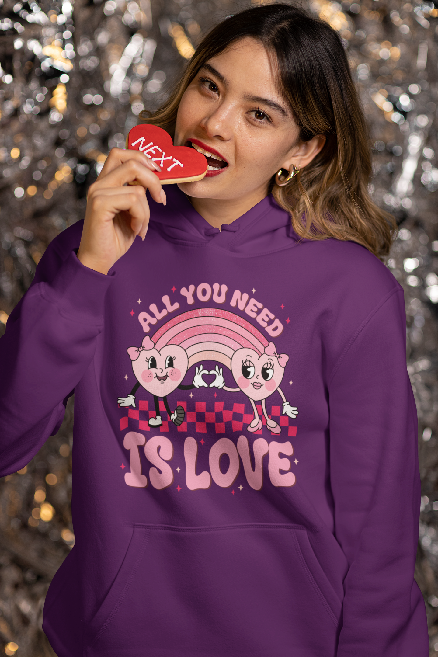 🌈💗 ALL YOU NEED IS LOVE – Valentine’s Day | DTF Transfer FT1086