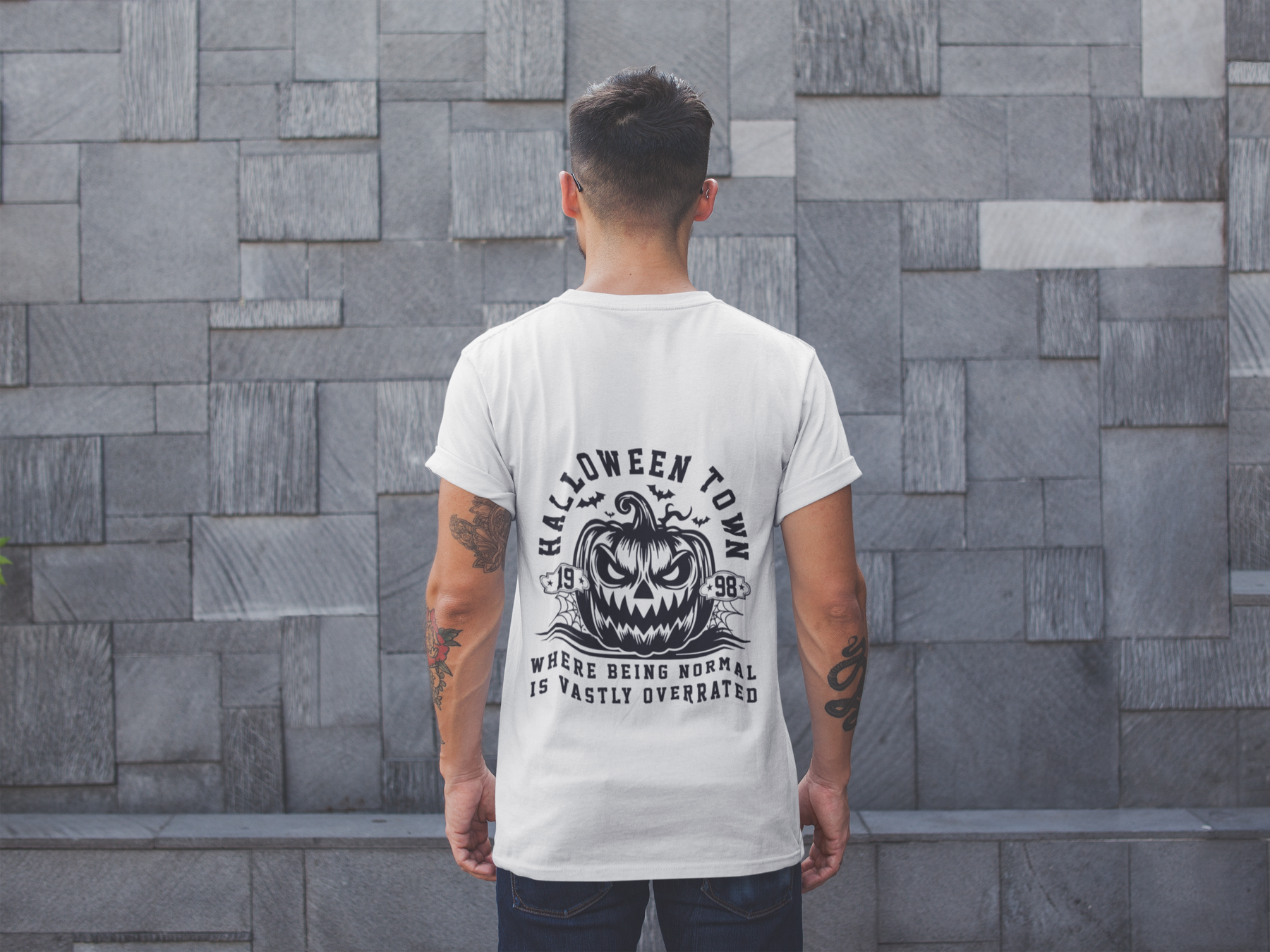 🎃🏙️ Halloweentown Design DTF Transfer  FT220