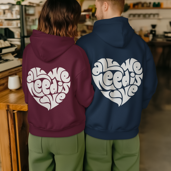 🤍 All We Need Is Love Design DTF Transfer FT401