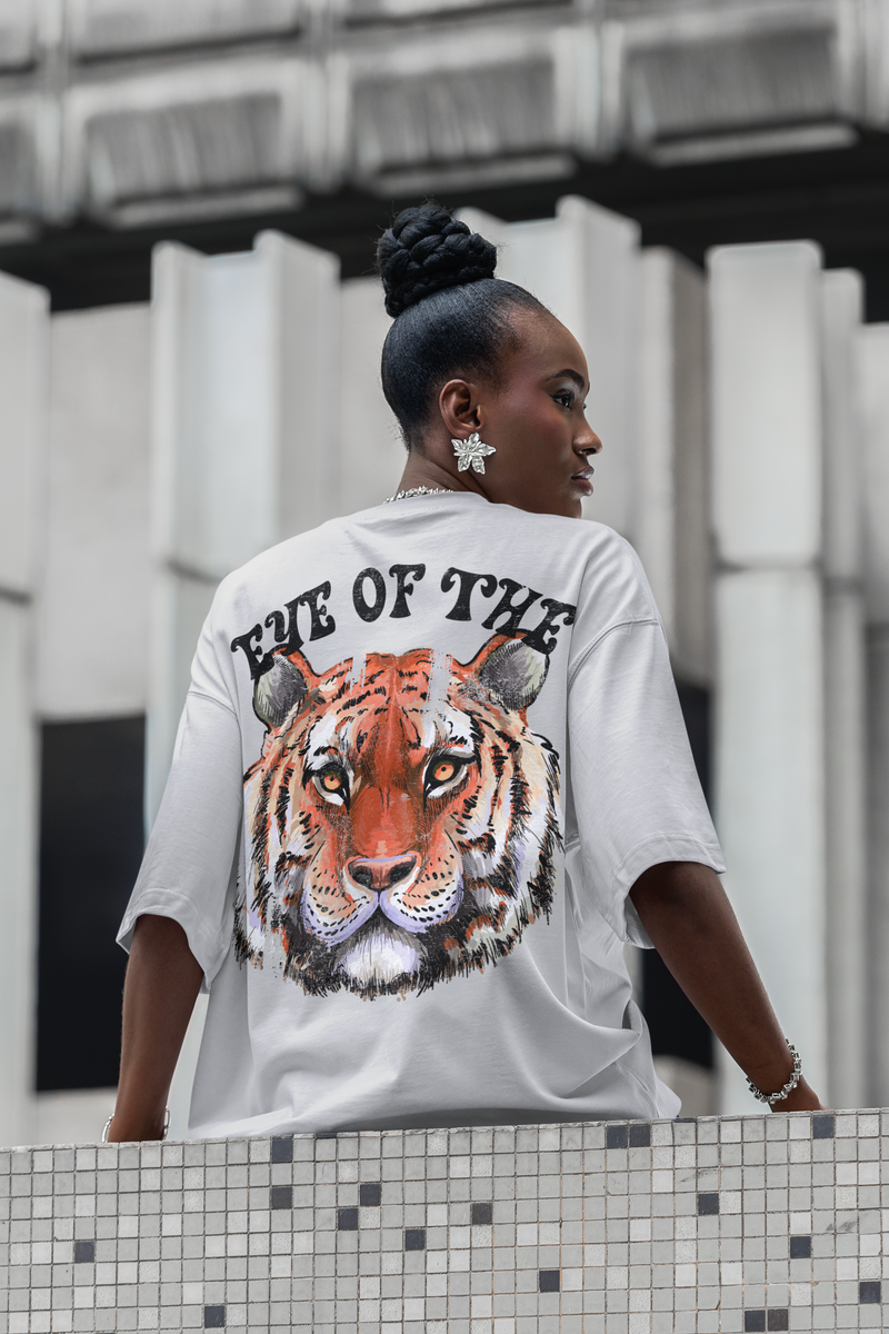 🐅🔥 Majestic Tiger Illustration – Power & Focus | DTF Transfer FT958