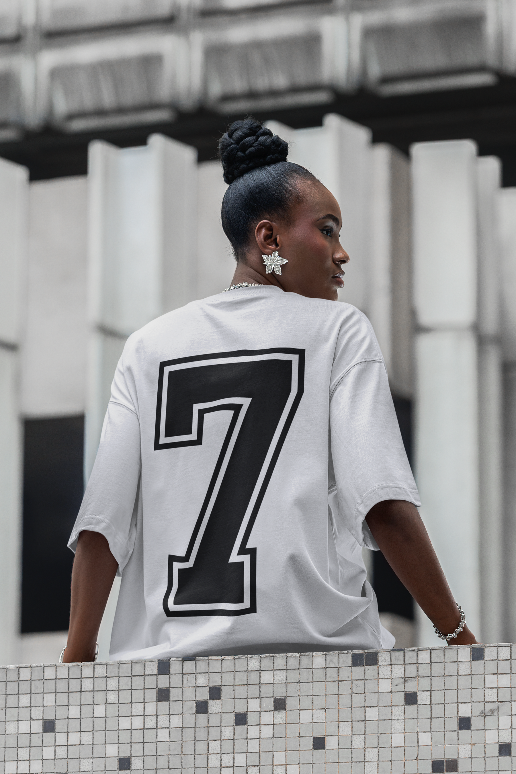 🖤 “7” - Seven - Minimal Numeric | DTF Transfer FT1007